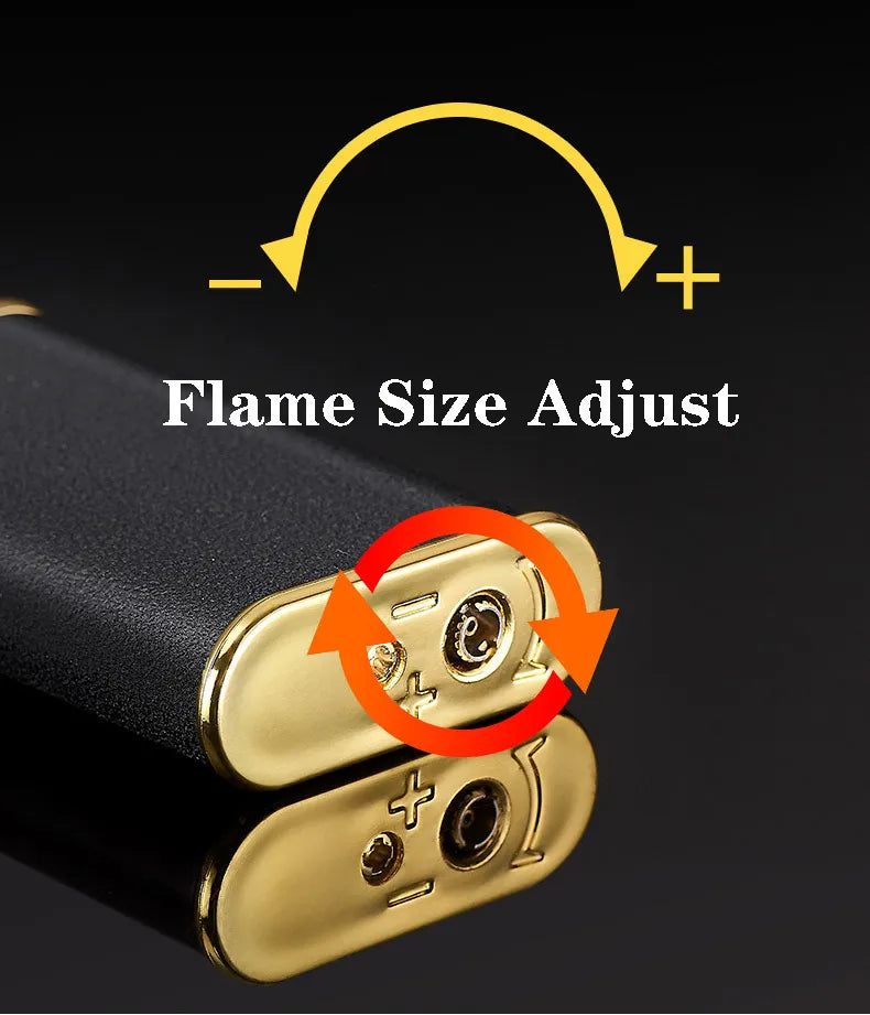 Blue Flame Lighter Dragon Tiger Double Fire Winproof lighter